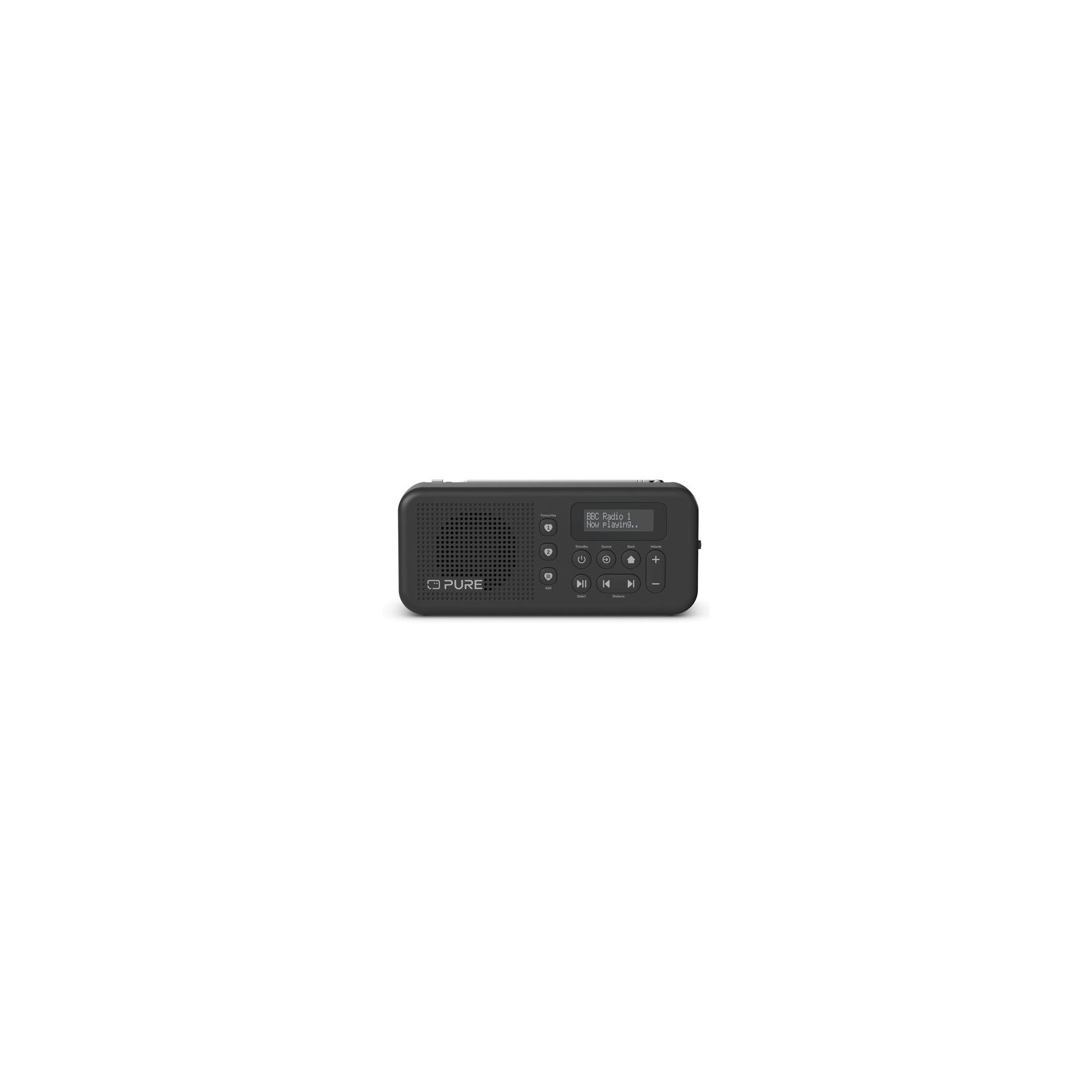 PURE Elan Move φορητό ψηφιακό ραδιόφωνο με DAB+ και Bluetooth, Μαύρο
