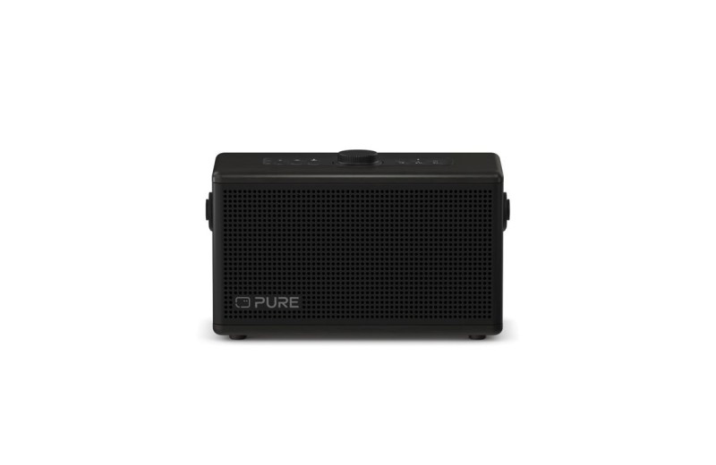 PURE Classic Aura Φορητό Ηχείο Bluetooth με Φωτισμό, Μαύρο
