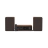 PURE Classic Stereo Oλοκληρωμένο Hχοσύστημα με Bluetooth, Mαύρο / Kαρυδιά