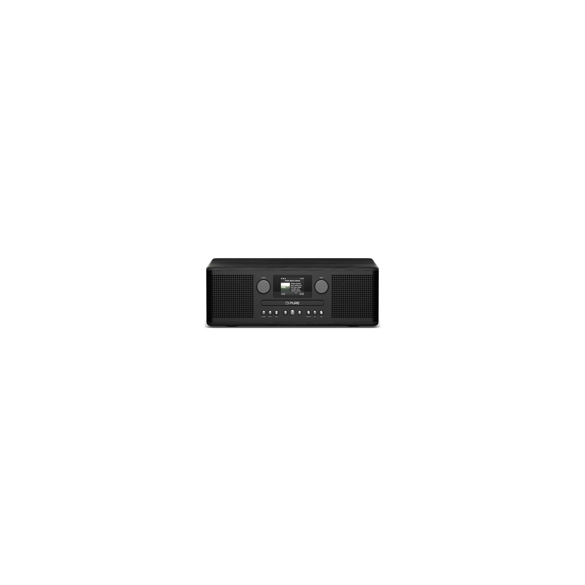 PURE Classic C-D6i Black Ash Δικτυακό Mini Ηχοσύστημα