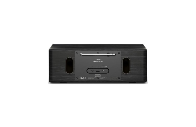 PURE Classic C-D6i Black Ash Δικτυακό Mini Ηχοσύστημα