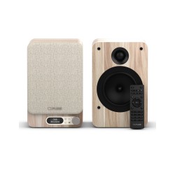 PURE Classic Active Bluetooth Ηχεία με Ραδιόφωνο FM/ DAB+,HDMI/OPTICAL/AUX, Cotton White/Oak