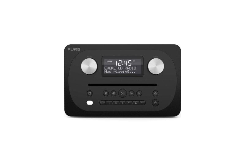 PURE Evoke C-D4 Mini Hχοσύστημα, Mαύρο