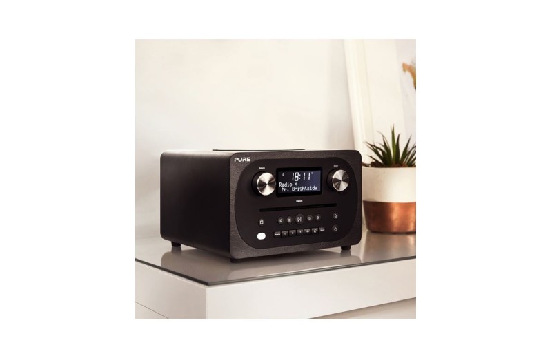 PURE Evoke C-D4 Mini Hχοσύστημα, Mαύρο