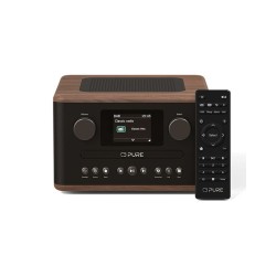PURE CLASSIC C-D4 Mini Hχοσύστημα, Coffe Brown/Walnut