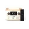 PURE CLASSIC C-D4 Mini Hχοσύστημα, Cotton White/Oak