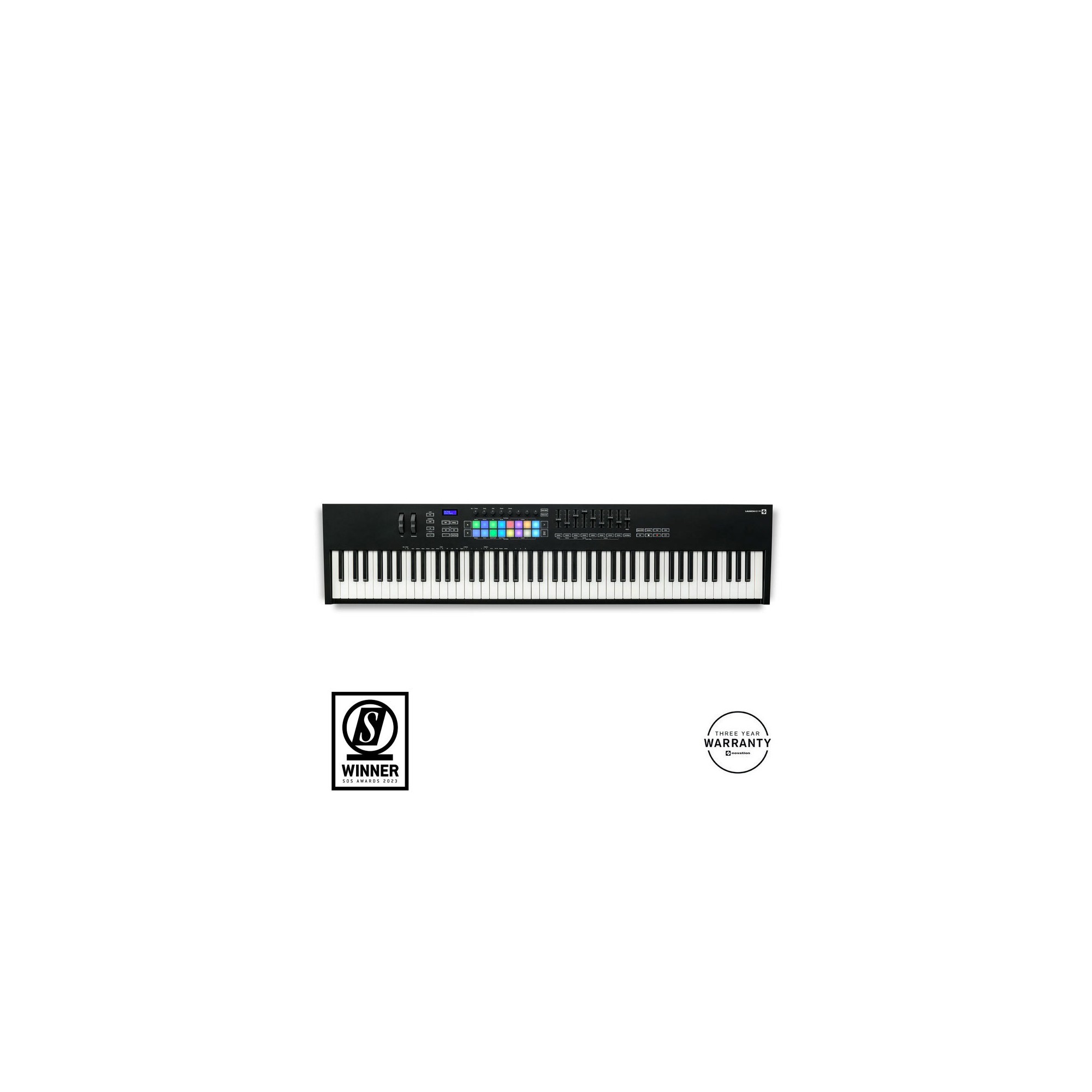 Novation Launchkey 88 Mk3 USB Midi Controller 88 Δυναμικων Πληκτρων