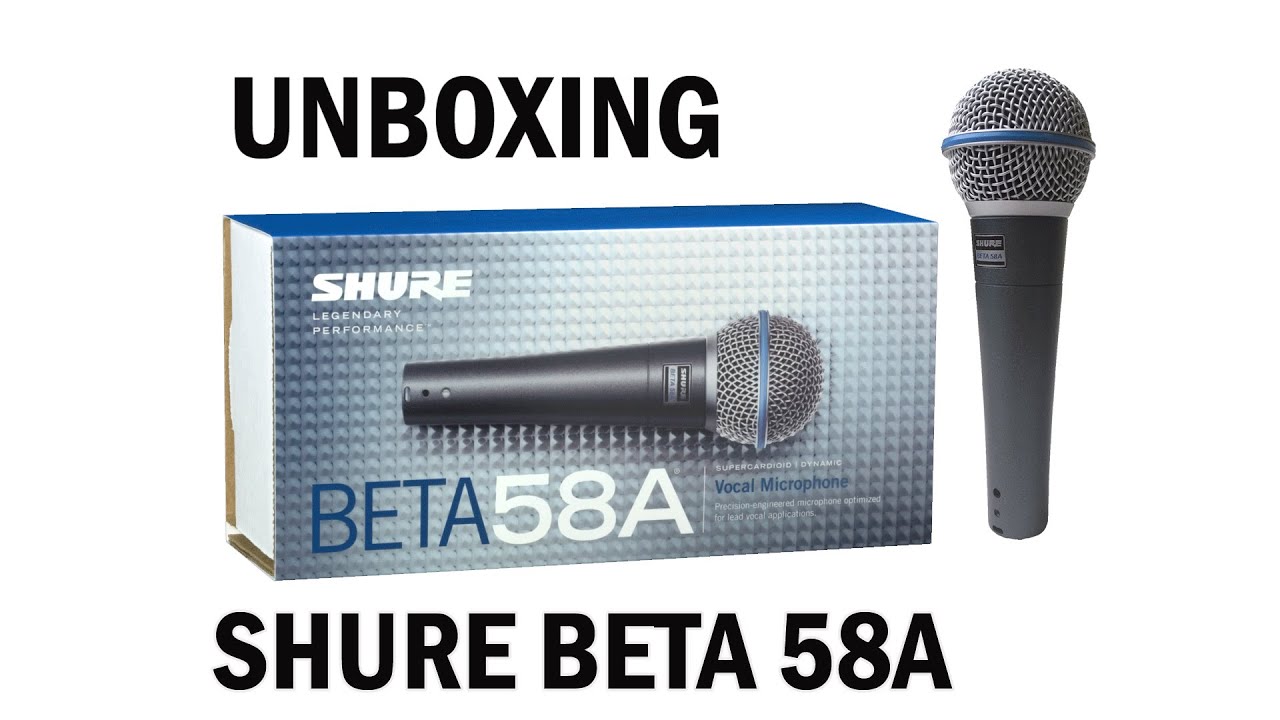 Shure Beta 58A - Μικρόφωνο